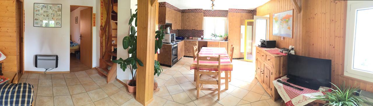 Grône Le Central - Chambres D'Hote מראה חיצוני תמונה